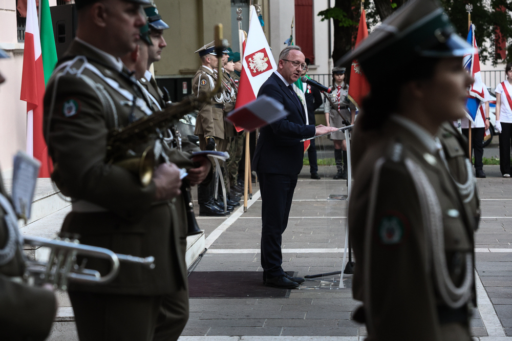 Delegacja IPN we Włoszech – 23 kwietnia 2025. Fot. Sławek Kasper (IPN)