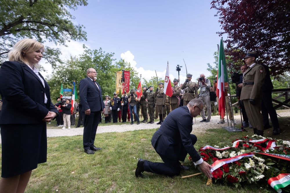 Delegacja IPN we Włoszech – 23 kwietnia 2025. Fot. Sławek Kasper (IPN)