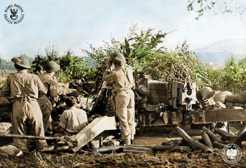 Walki 2. Korpusu Polskiego o Ankonę i przełamanie linii Gotów, lipiec 1944 r. fot. AIPN