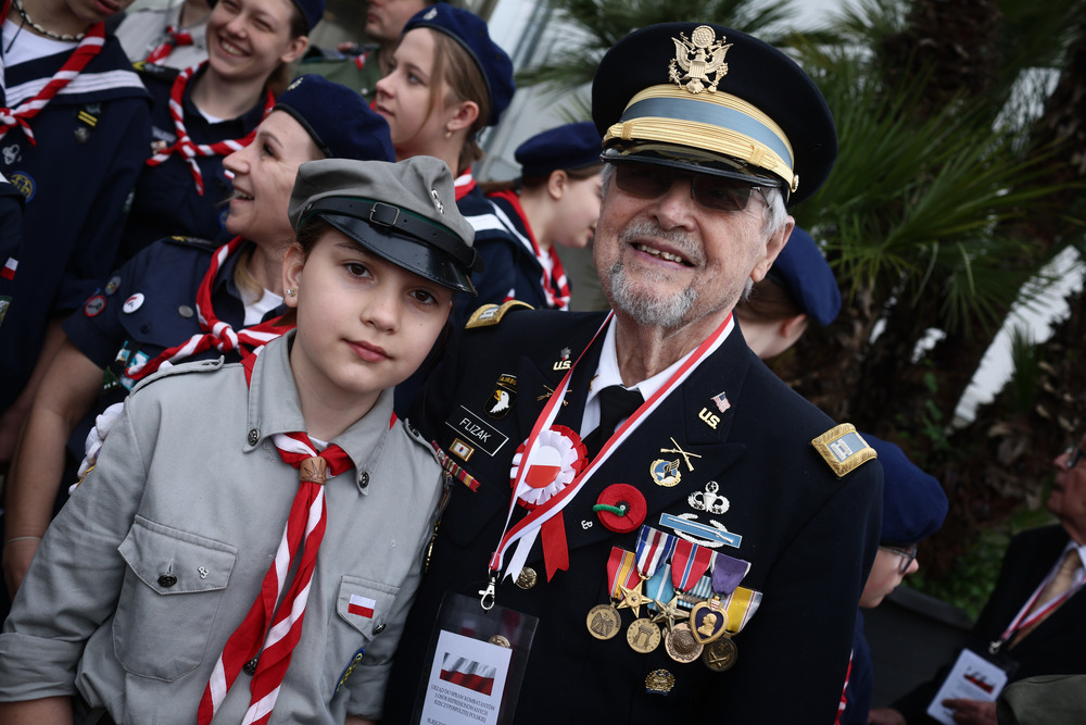 W Bolonii zaprezentowaliśmy wystawę „Szlaki Nadziei. Odyseja Wolności” – 25 kwietnia 2025. Fot. Sławek Kasper (IPN)