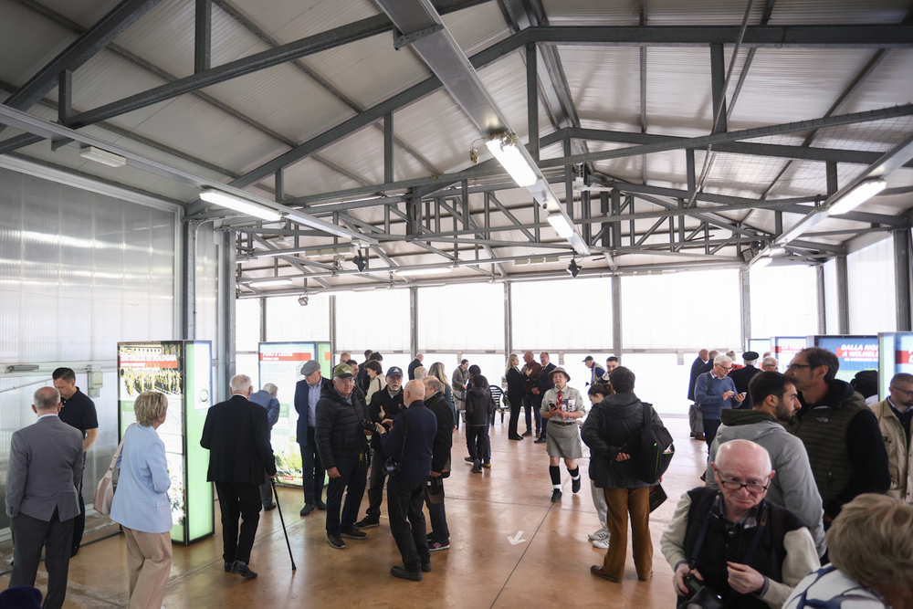 W Bolonii zaprezentowaliśmy wystawę „Szlaki Nadziei. Odyseja Wolności” – 25 kwietnia 2025, Fot. Sławek Kacper (IPN)