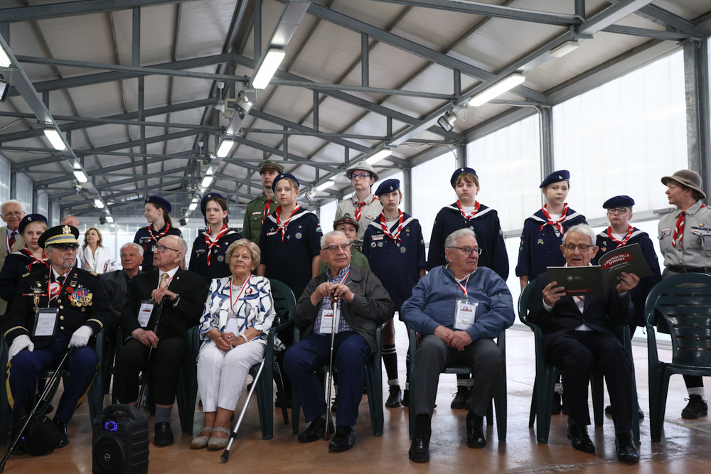 W Bolonii zaprezentowaliśmy wystawę „Szlaki Nadziei. Odyseja Wolności” – 25 kwietnia 2025, Fot. Sławek Kacper (IPN)