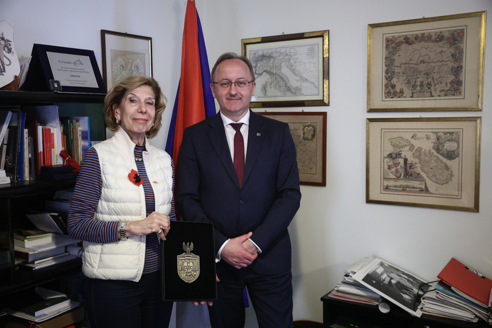 W Ankonie spotkaliśmy się z Konsul Honorową RP Cristiną Gorajski – 25 kwietnia 2025, Fot. Sławek Kacper (IPN)