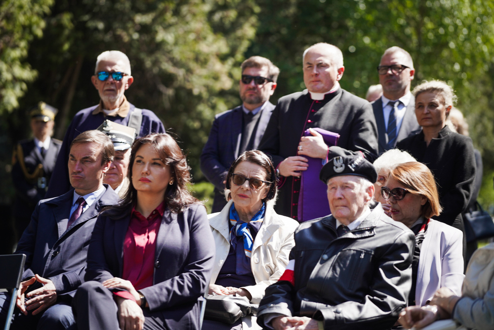 Uroczystości w 80. rocznicę oswobodzenia więźniów niemieckich obozów koncentracyjnych – Warszawa, 28 kwietnia 2025 r. Fot. Mateusz Niegowski (IPN)