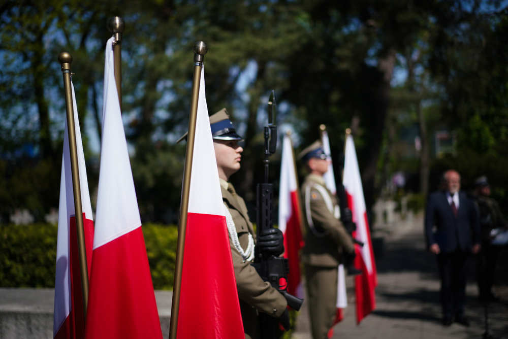 Uroczystości w 80. rocznicę oswobodzenia więźniów niemieckich obozów koncentracyjnych – Warszawa, 28 kwietnia 2025 r. Fot. Mateusz Niegowski (IPN)