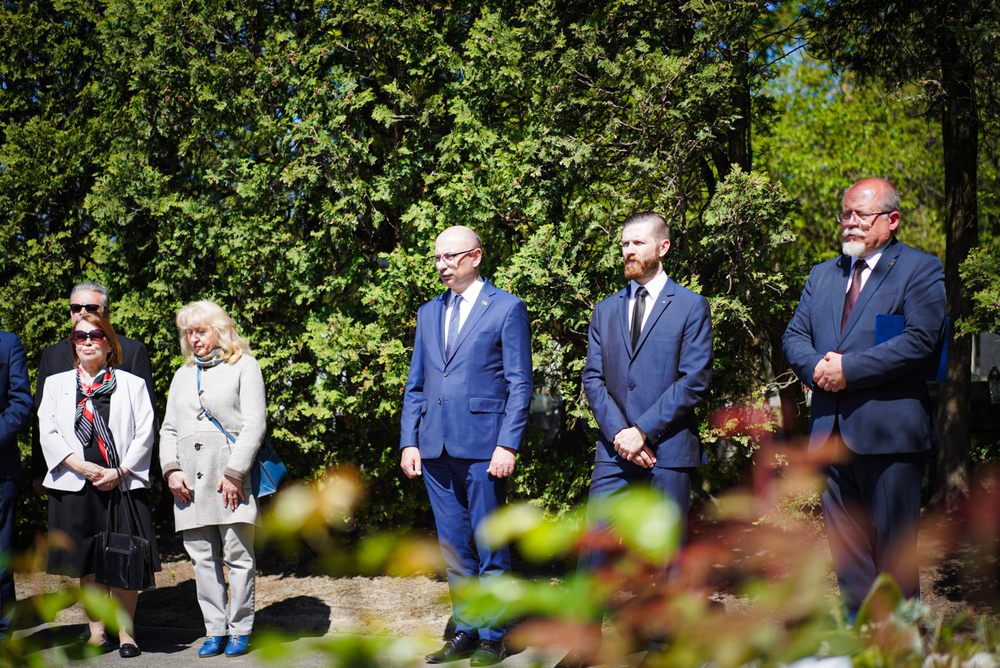 Uroczystości w 80. rocznicę oswobodzenia więźniów niemieckich obozów koncentracyjnych – Warszawa, 28 kwietnia 2025 r. Fot. Mateusz Niegowski (IPN)