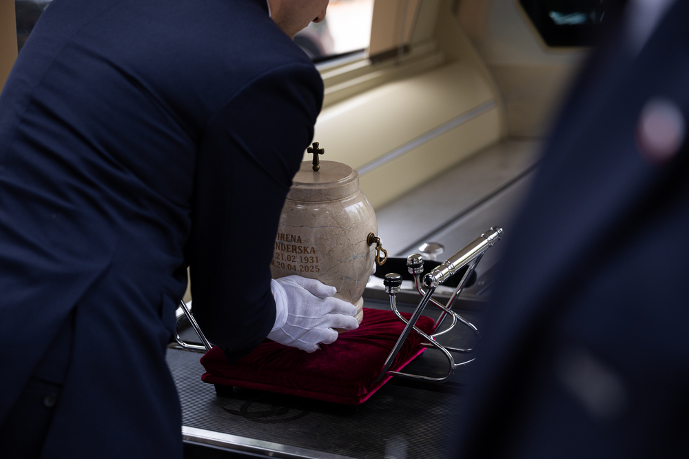 Pożegnaliśmy Irenę Senderską-Rzońcę – Sprawiedliwą wśród Narodów Świata – Warszawa, 29 kwietnia 2025. Fot. Sławek Kasper (IPN)