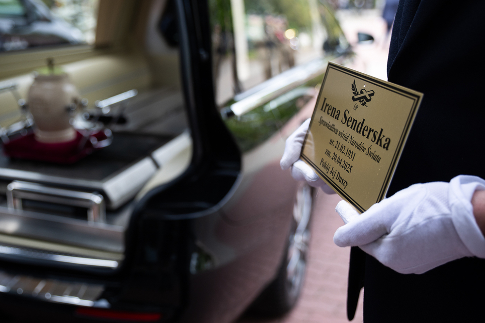 Pożegnaliśmy Irenę Senderską-Rzońcę – Sprawiedliwą wśród Narodów Świata – Warszawa, 29 kwietnia 2025. Fot. Sławek Kasper (IPN)