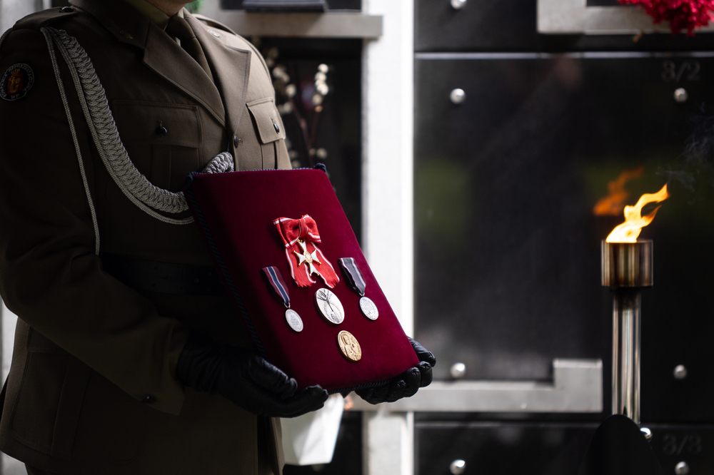 Pożegnaliśmy Irenę Senderską-Rzońcę – Sprawiedliwą wśród Narodów Świata – Warszawa, 29 kwietnia 2025. Fot. Sławek Kasper (IPN)