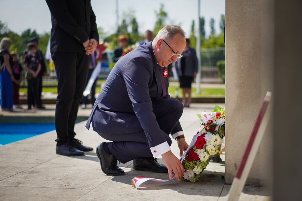 Instytut Pamięci Narodowej w Londynie – 2 maja 2025. Na zdj. zastępca prezesa IPN dr hab. Karol Polejowski. Fot. Mateusz Niegowski (IPN)