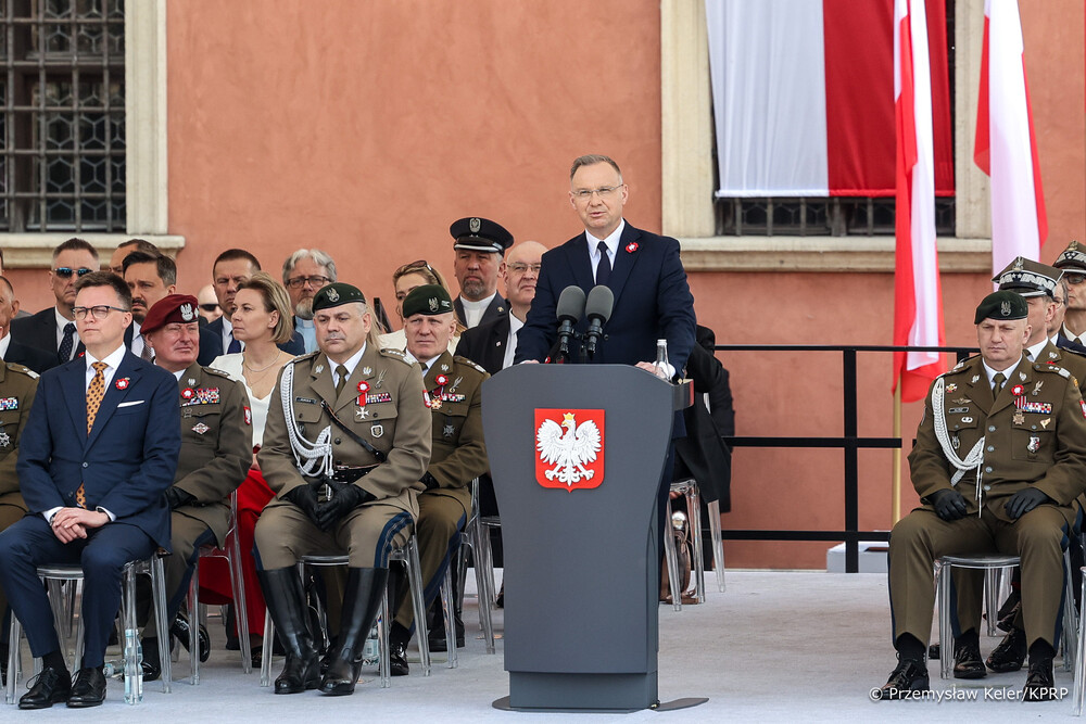 Obchody Święta Narodowego Trzeciego Maja – Warszawa, 3 maja 2025. Fot. Przemysław Keler (KPRP)