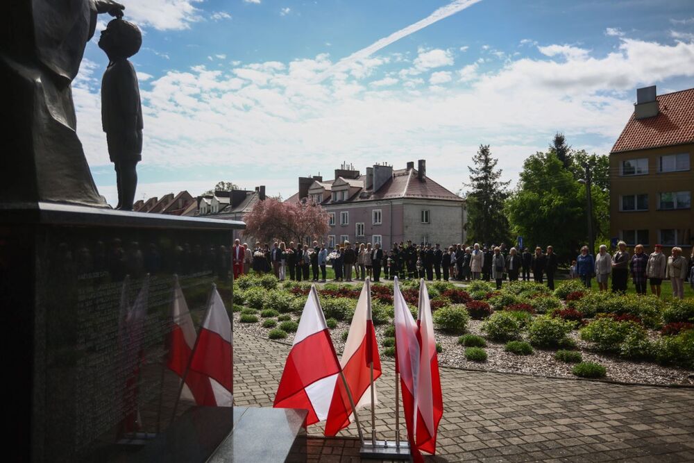 80. rocznica oswobodzenia więźniów KL Ravensbrück – Chojna, 3 maja 2025. Fot. Sławek Kasper (IPN)