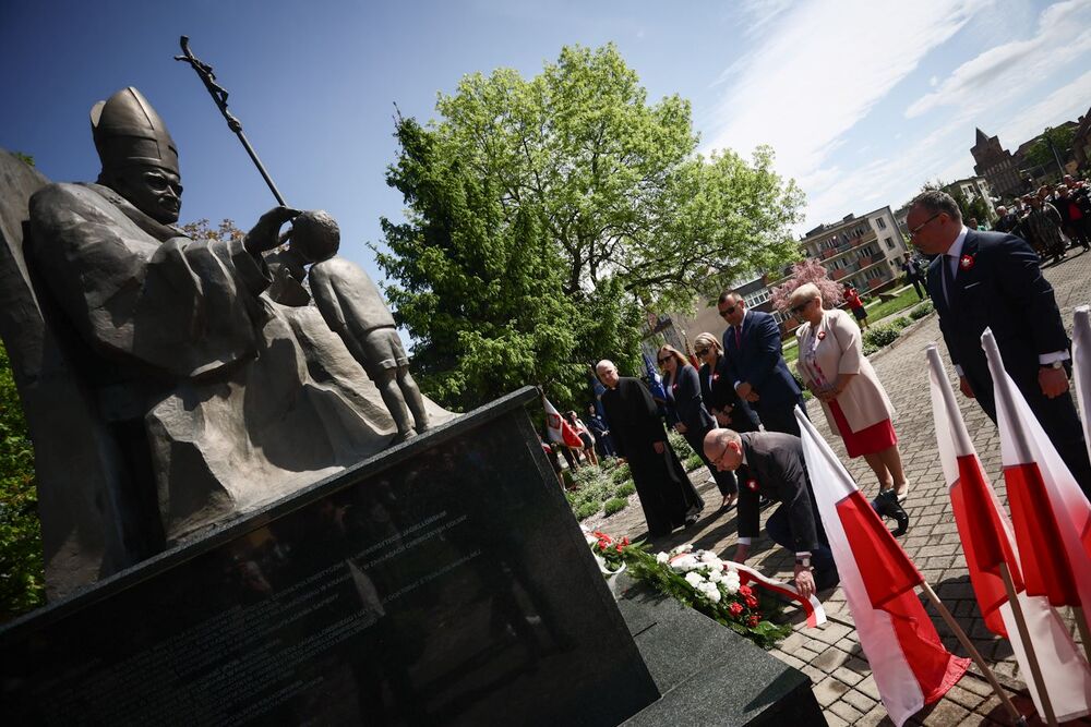 80. rocznica oswobodzenia więźniów KL Ravensbrück – Chojna, 3 maja 2025. Fot. Sławek Kasper (IPN)