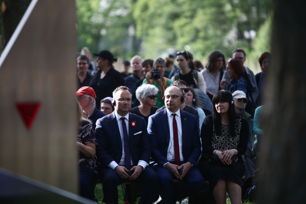 80. rocznica oswobodzenia więźniów KL Ravensbrück – Ravensbrück, 3 maja 2025. Fot. Sławek Kasper (IPN)