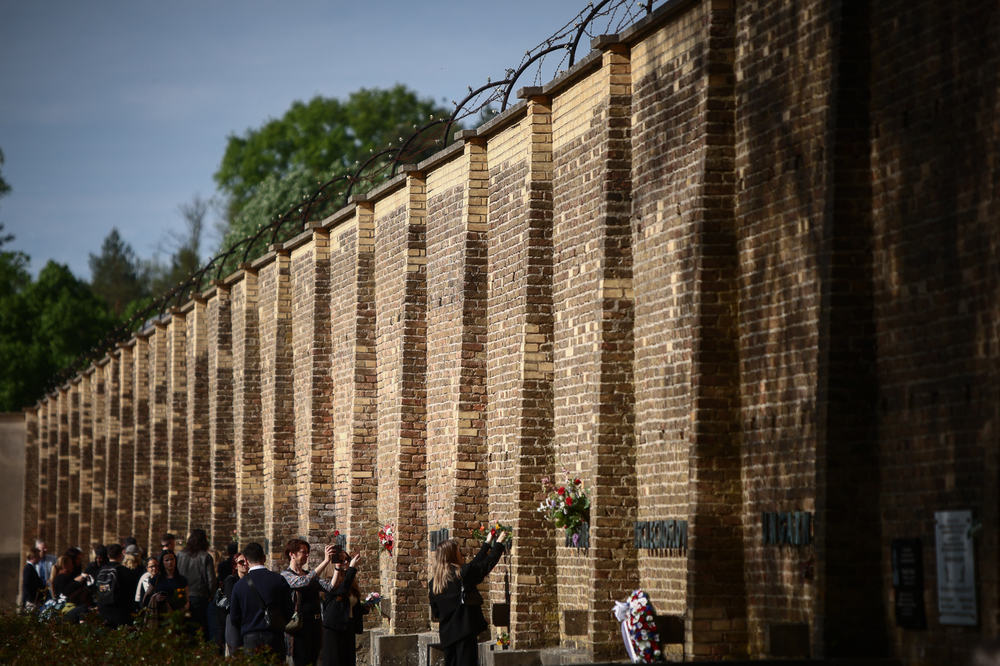 80. rocznica oswobodzenia więźniów KL Ravensbrück – Ravensbrück, 3 maja 2025. Fot. Sławek Kasper (IPN)