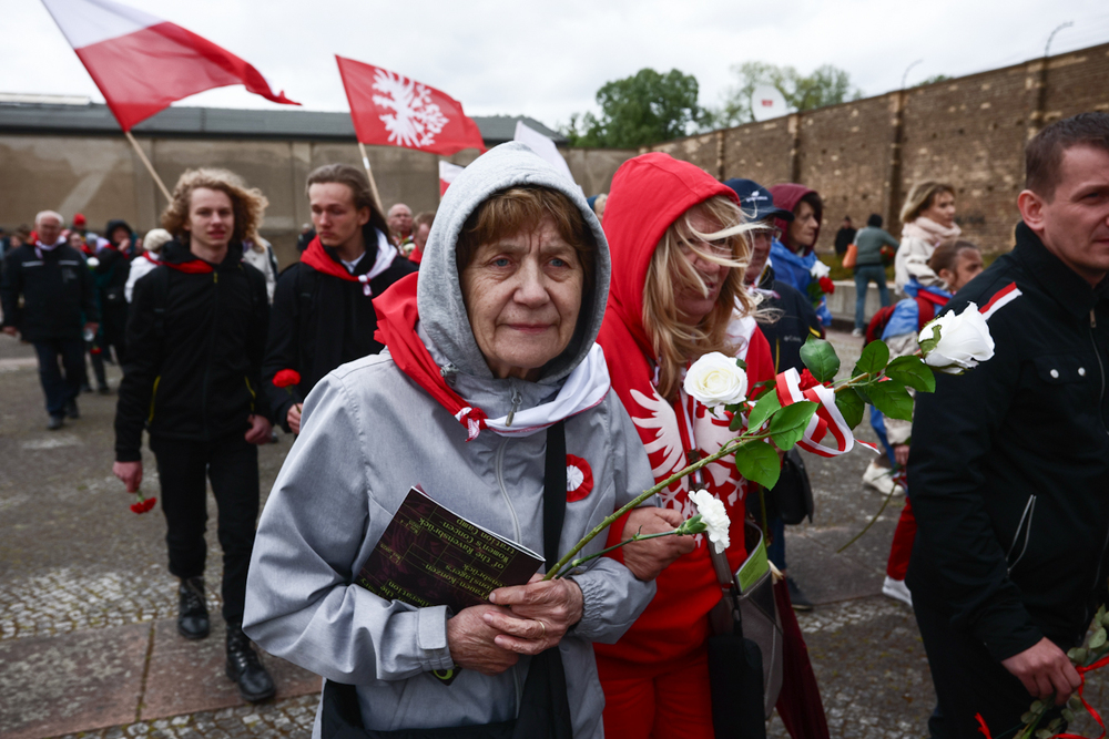 Centralne obchody 80. rocznicy wyzwolenia obozu koncentracyjnego dla kobiet KL Ravensbruck – 4 maja 2025. Fot. Sławek Kasper (IPN)