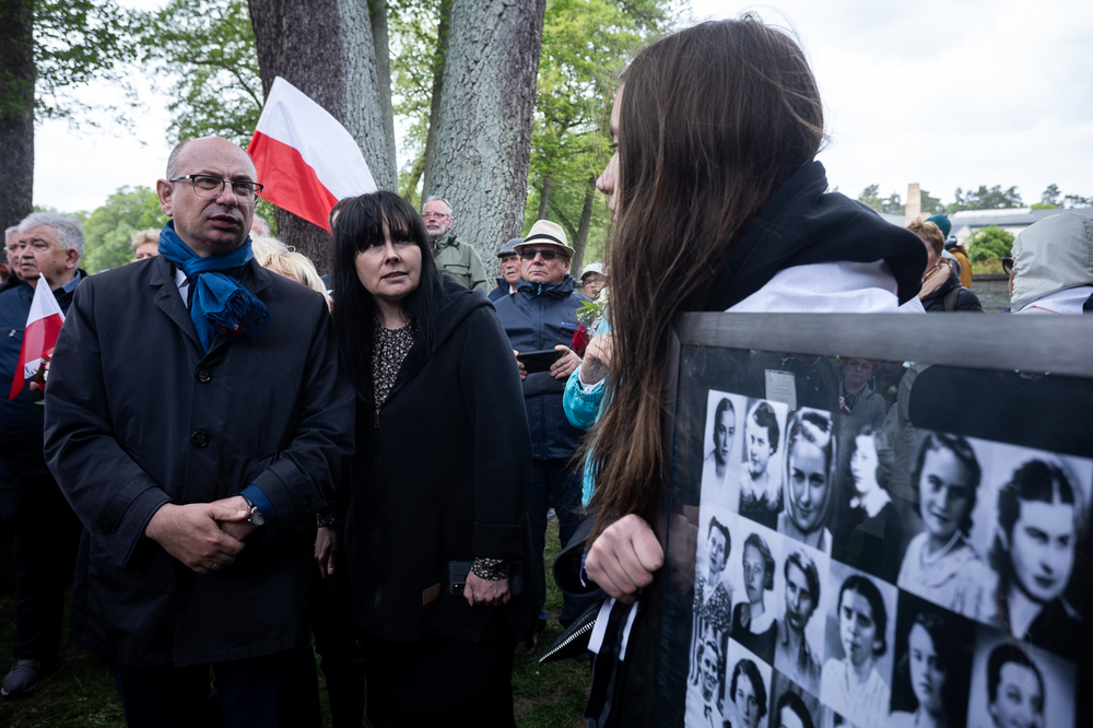 Centralne obchody 80. rocznicy wyzwolenia obozu koncentracyjnego dla kobiet KL Ravensbruck – 4 maja 2025. Fot. Sławek Kasper (IPN)