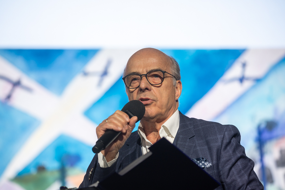 Konferencja „MAŁE ofiary. Dzieci czasu wojny”. Na zdj. Jan Pospieszalski – Warszawa, 6 maja 2025. Fot. Sławek Kasper (IPN)