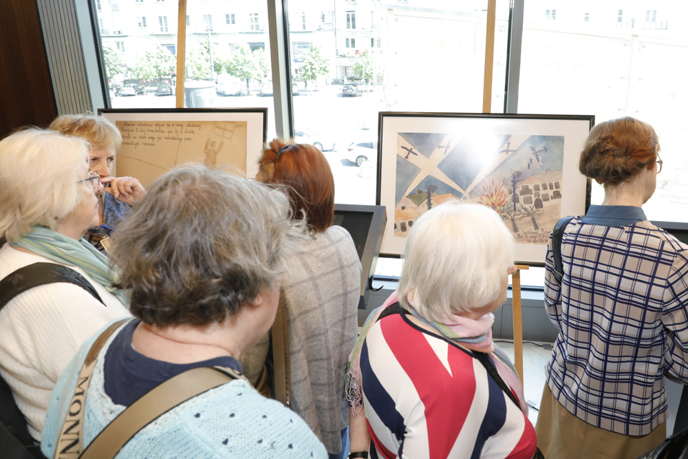 Wystawa „Małe ofiary. Dzieci czasu wojny” – 6 maja 2025. Fot. Piotr Życieński (IPN)