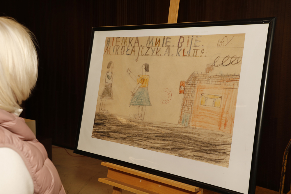 Wystawa „Małe ofiary. Dzieci czasu wojny” – 6 maja 2025. Fot. Piotr Życieński (IPN)