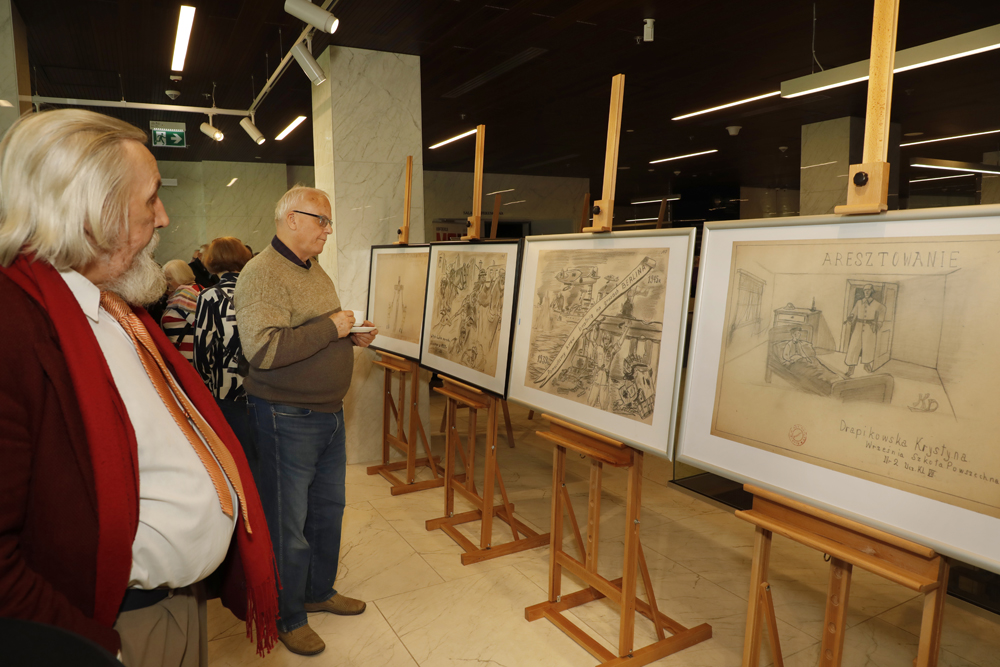 Wystawa „Małe ofiary. Dzieci czasu wojny” – 6 maja 2025. Fot. Piotr Życieński (IPN)