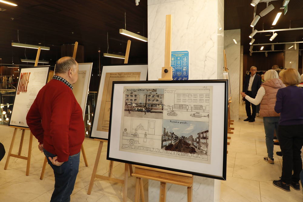 Wystawa „Małe ofiary. Dzieci czasu wojny” – 6 maja 2025. Fot. Piotr Życieński (IPN)