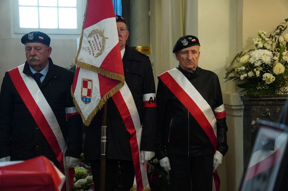 Uroczystości pogrzebowe śp. Stanisława Ochnio ps. Granat – Puławy, 7 maja 2025. Fot. Dominik Borek (IPN)