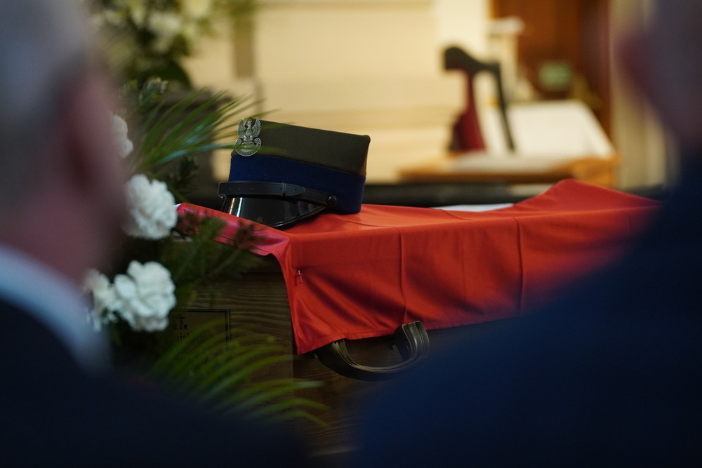 Uroczystości pogrzebowe śp. Stanisława Ochnio ps. Granat – Puławy, 7 maja 2025. Fot. Dominik Borek (IPN)