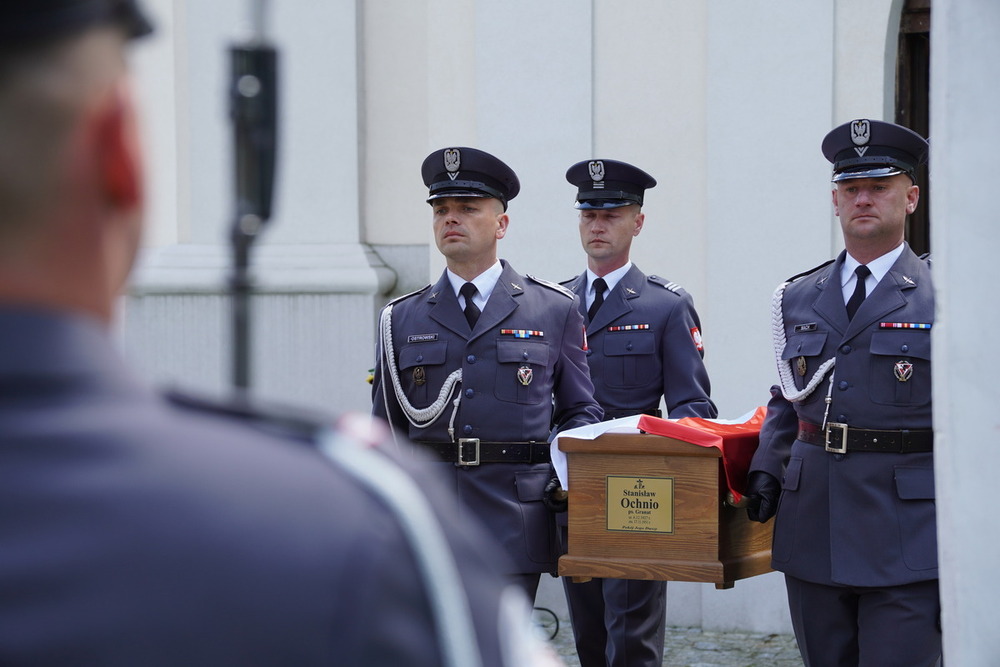 Uroczystości pogrzebowe śp. Stanisława Ochnio ps. Granat – Puławy, 7 maja 2025. Fot. Dominik Borek (IPN)