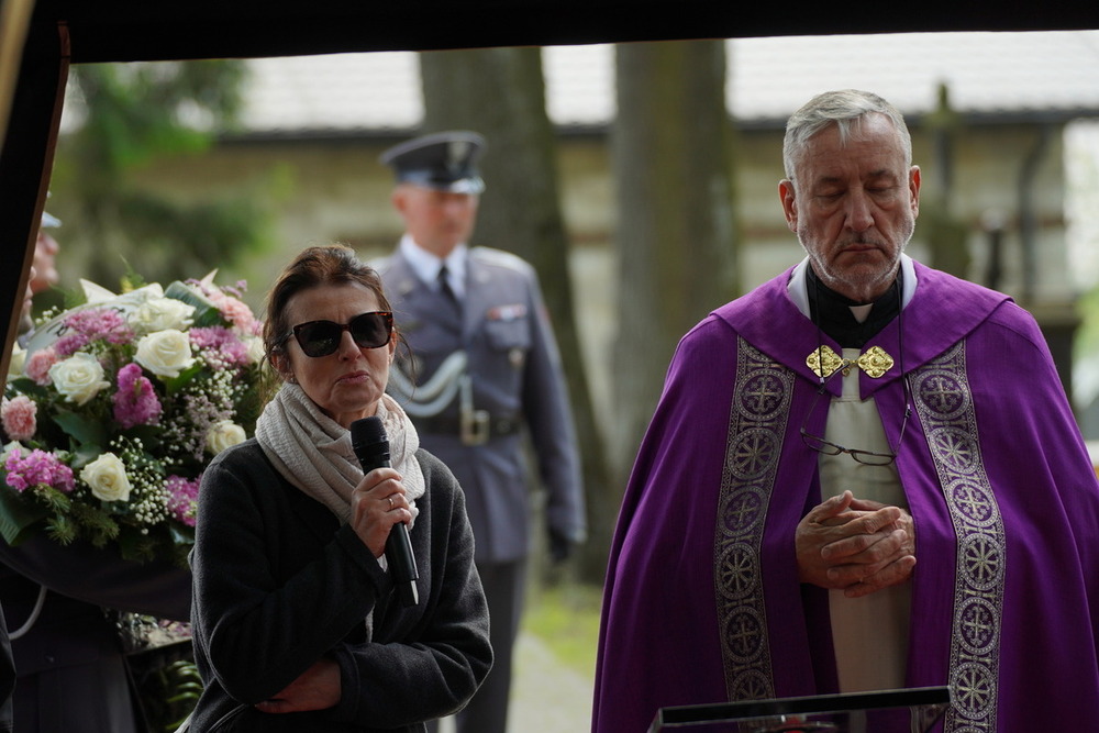 Uroczystości pogrzebowe śp. Stanisława Ochnio ps. Granat – Puławy, 7 maja 2025. Fot. Dominik Borek (IPN)