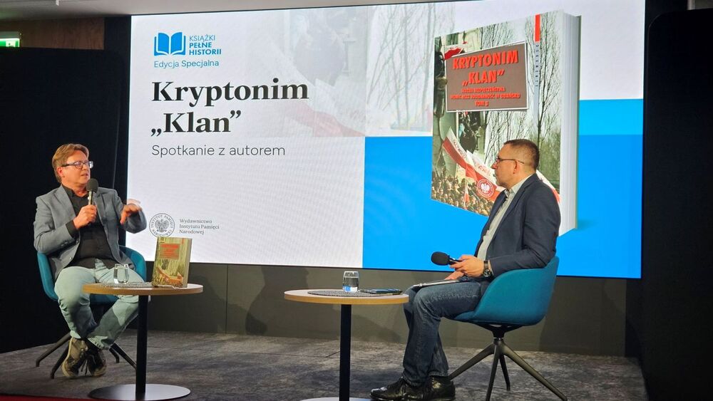 Spotkania z cyklu „Książki Pełne Historii” – edycja specjalna Sygnety Wydawnictwa IPN. Fot. Olga Makarewicz (IPN)