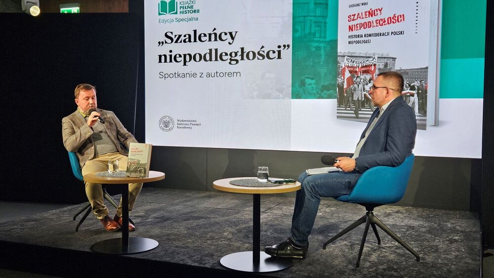 Spotkania z cyklu „Książki Pełne Historii” – edycja specjalna Sygnety Wydawnictwa IPN. Fot. Olga Makarewicz (IPN)