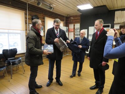 Wizyta delegacji Instytutu Pamięci Narodowej w Mińsku – Pracownia Historyczna, 29 stycznia 2018
