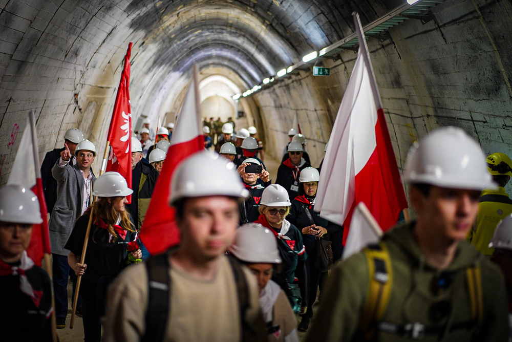 Obchody 80. rocznicy wyzwolenia obozu koncentracyjnego Mauthausen-Gusen – Ebensee, 10 maja 2025. Fot. Mateusz Niegowski (IPN)