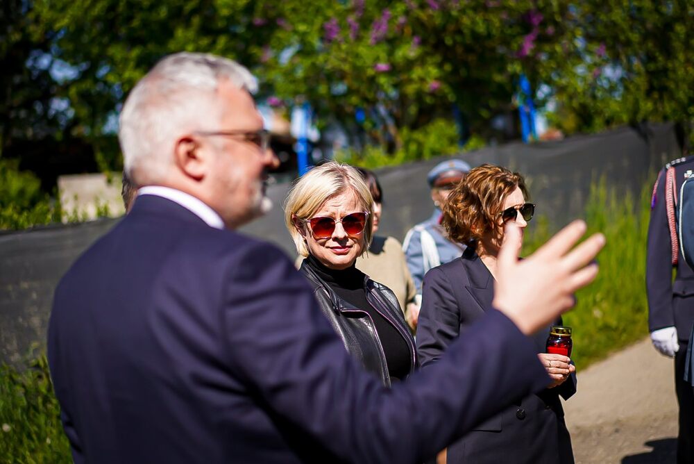 Obchody 80. rocznicy wyzwolenia obozu koncentracyjnego Mauthausen-Gusen – Lungitz, 10 maja 2025. Fot. Mateusz Niegowski (IPN)