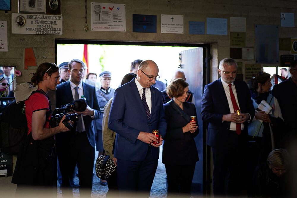 Obchody 80. rocznicy wyzwolenia obozu koncentracyjnego Mauthausen-Gusen – 10 maja 2025. Fot. Mateusz Niegowski (IPN)