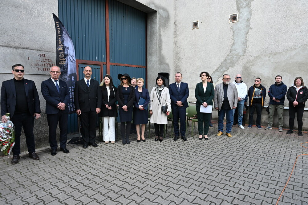 74. rocznica śmierci kpt. Gracjana Klaudiusza Fróga ps. „Szczerbiec” – Warszawa, 11 maja 2025. Fot. Agnieszka Głowacka (MŻWiWP PRL)