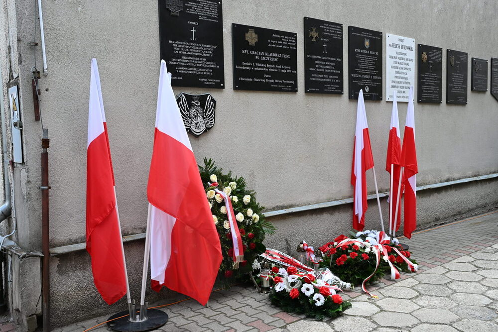 74. rocznica śmierci kpt. Gracjana Klaudiusza Fróga ps. „Szczerbiec” – Warszawa, 11 maja 2025. Fot. Agnieszka Głowacka (MŻWiWP PRL)