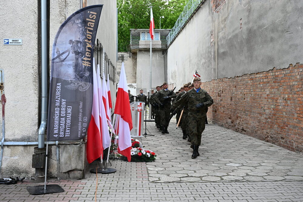 74. rocznica śmierci kpt. Gracjana Klaudiusza Fróga ps. „Szczerbiec” – Warszawa, 11 maja 2025. Fot. Agnieszka Głowacka (MŻWiWP PRL)