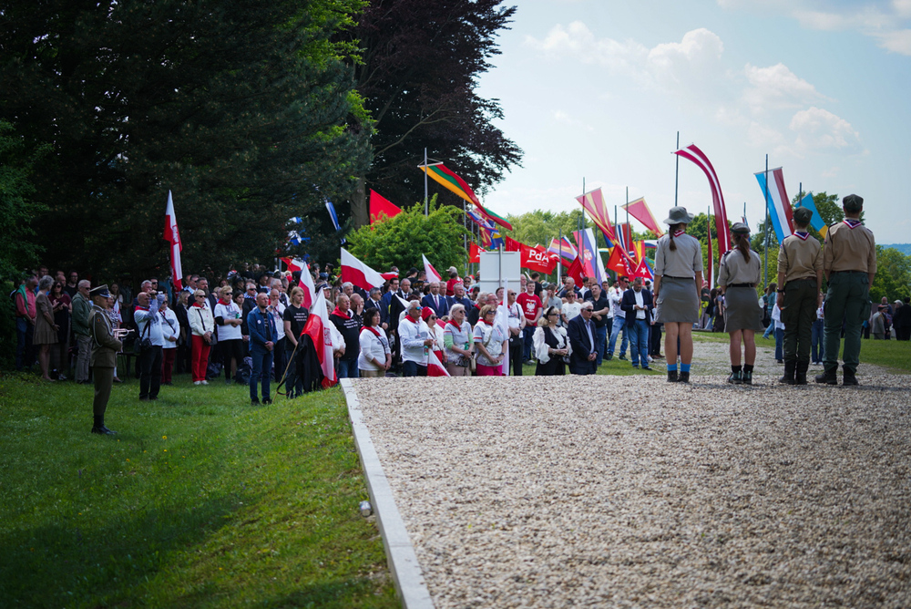 Obchody 80. rocznicy wyzwolenia obozu koncentracyjnego Mauthausen-Gusen – 11 maja 2025. Fot. Mateusz Niegowski (IPN)