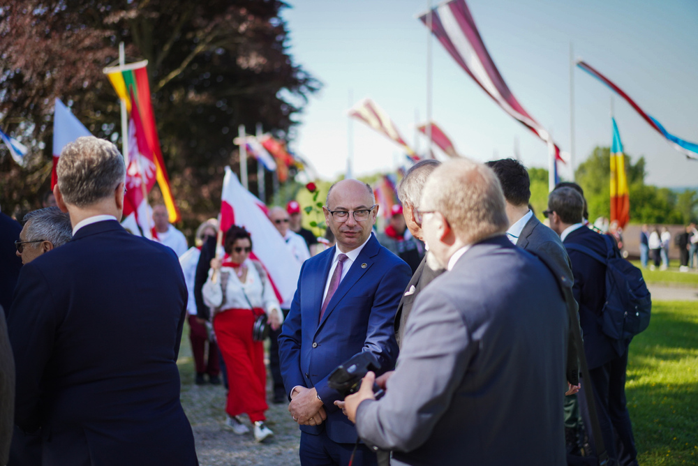 Obchody 80. rocznicy wyzwolenia obozu koncentracyjnego Mauthausen-Gusen – 11 maja 2025. Fot. Mateusz Niegowski (IPN)