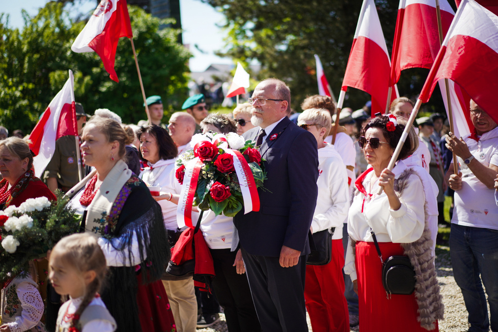 Obchody 80. rocznicy wyzwolenia obozu koncentracyjnego Mauthausen-Gusen – 11 maja 2025. Fot. Mateusz Niegowski (IPN)