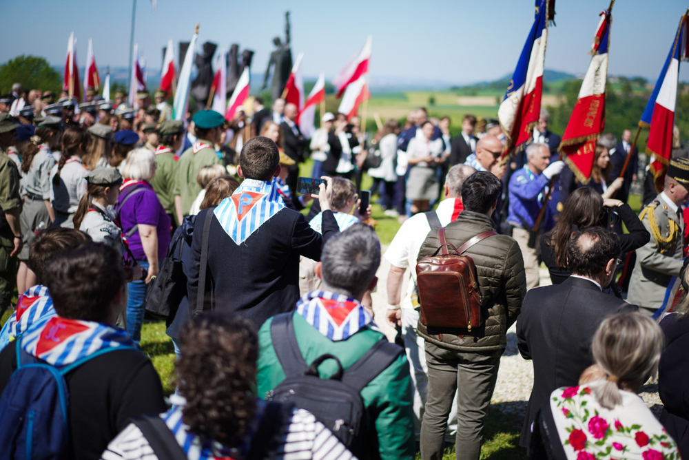 Obchody 80. rocznicy wyzwolenia obozu koncentracyjnego Mauthausen-Gusen – 11 maja 2025. Fot. Mateusz Niegowski (IPN)