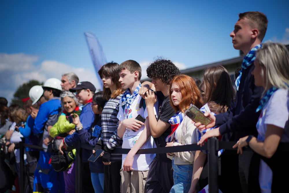 Obchody 80. rocznicy wyzwolenia obozu koncentracyjnego Mauthausen-Gusen – 11 maja 2025. Fot. Mateusz Niegowski (IPN)
