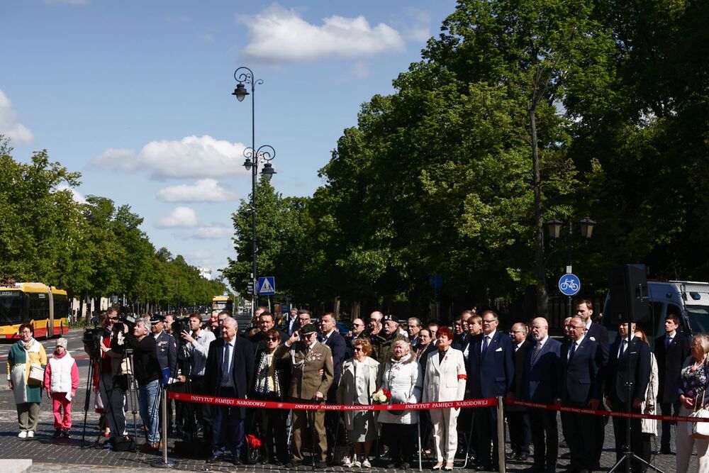 Centralne obchody upamiętniające Marszałka Józefa Piłsudskiego w 90. rocznicę śmierci – Warszawa, 12 maja 2025. Fot. Sławek Kasper (IPN)