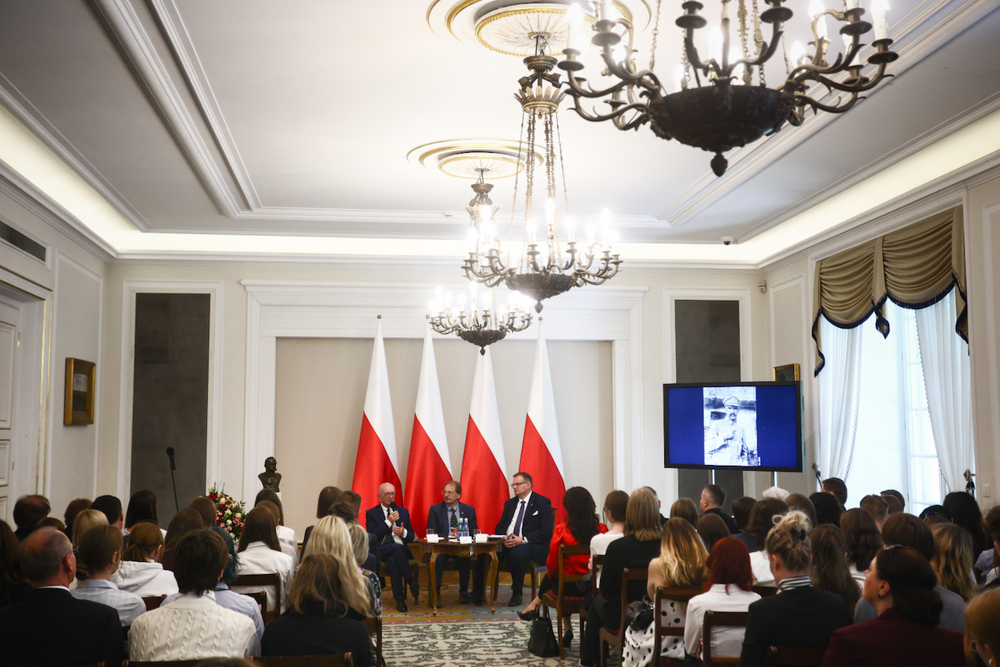 Centralne obchody upamiętniające Marszałka Józefa Piłsudskiego w 90. rocznicę śmierci – Warszawa, 12 maja 2025. Fot. Sławek Kasper (IPN)