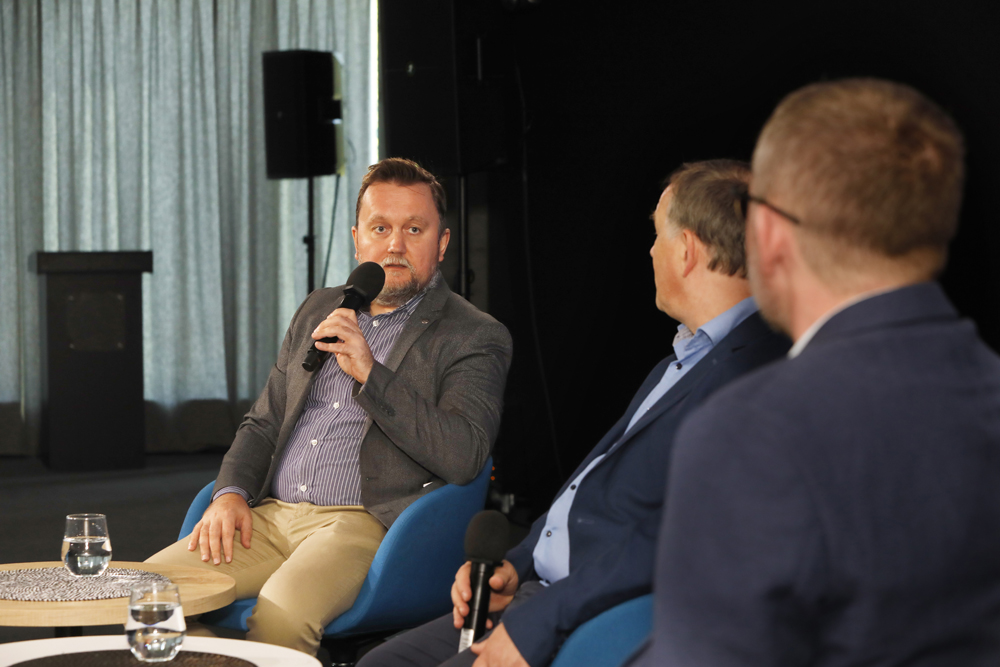 Spotkanie otwarte „Gry operacyjne Służby Bezpieczeństwa w latach 1980-1982” z cyklu „Oblicza historii” – Warszawa, 13 maja 2025. Fot. Piotr Życieński (IPN)