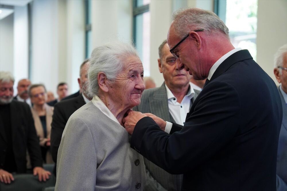 Uroczystość wręczenia Krzyży Wolności i Solidarności – Lublin, 15 maja 2025. Fot. Dominik Borek (IPN)