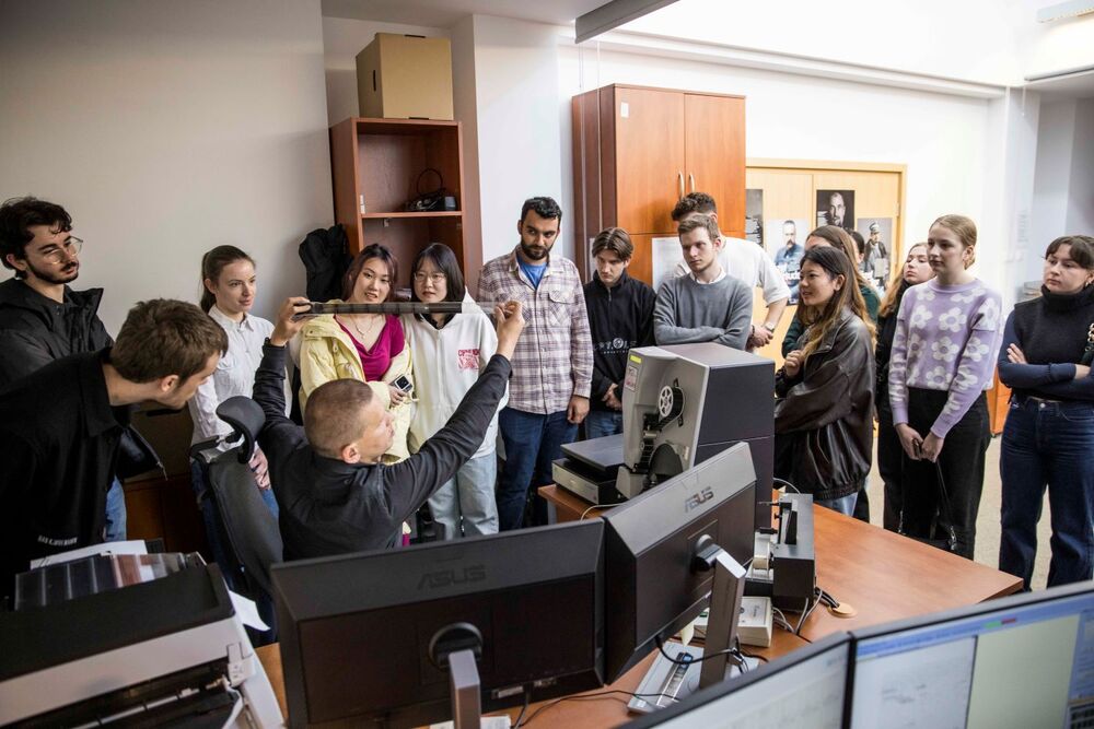 Wizyta studentów Uniwersytetu Warszawskiego w IPN – 16 maja 2025. Fot. Katarzyna Adamów (IPN)