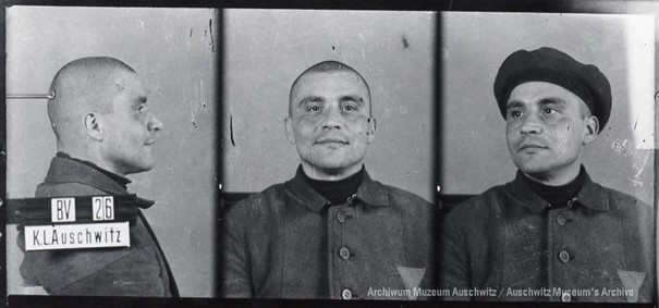 Hans von Siegroth – w obozie nadano mu numer 26, zginął w Pirnie w lipcu 1941 r. (źródło: Archiwum PMA-B)